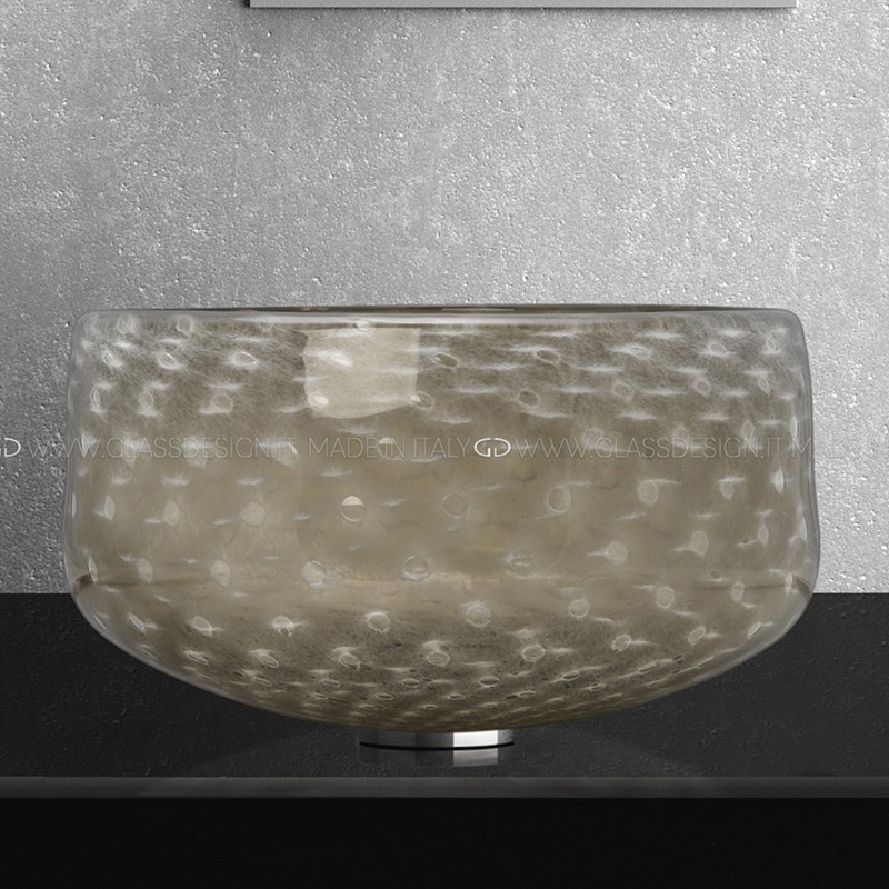 GLASS DESIGN OTTICO MURANO LAVABO