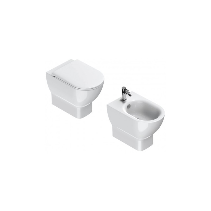 CATALANO SET SFERA 54 ECO VASO C/COPRIWC SOFT-CLOSE + BIDET