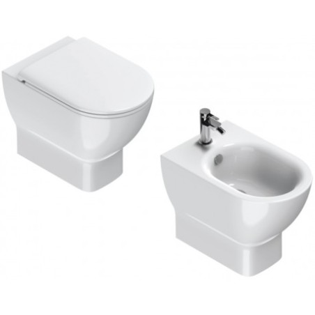 CATALANO SET SFERA 54 ECO VASO C/COPRIWC SOFT-CLOSE + BIDET