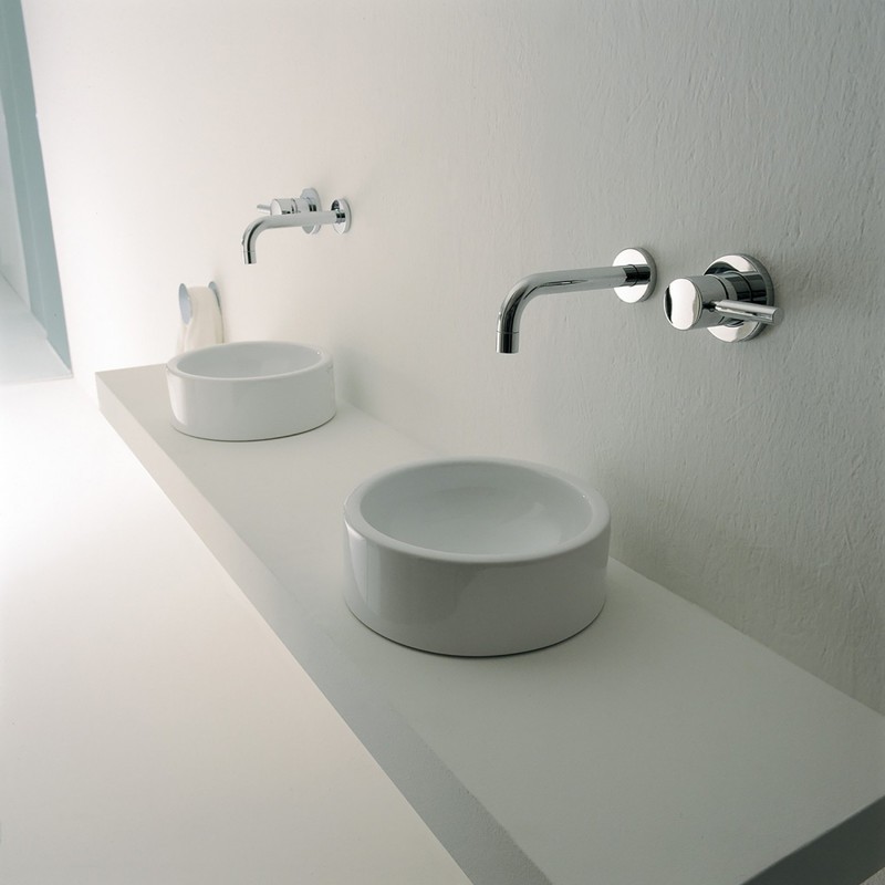 FLAMINIA MINI TWIN 30 LAVABO DA APPOGGIO