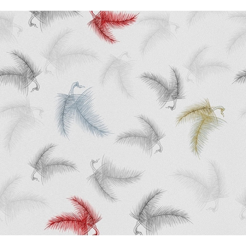 WALL & DECO PENCIL BIRDS WALLPAPER